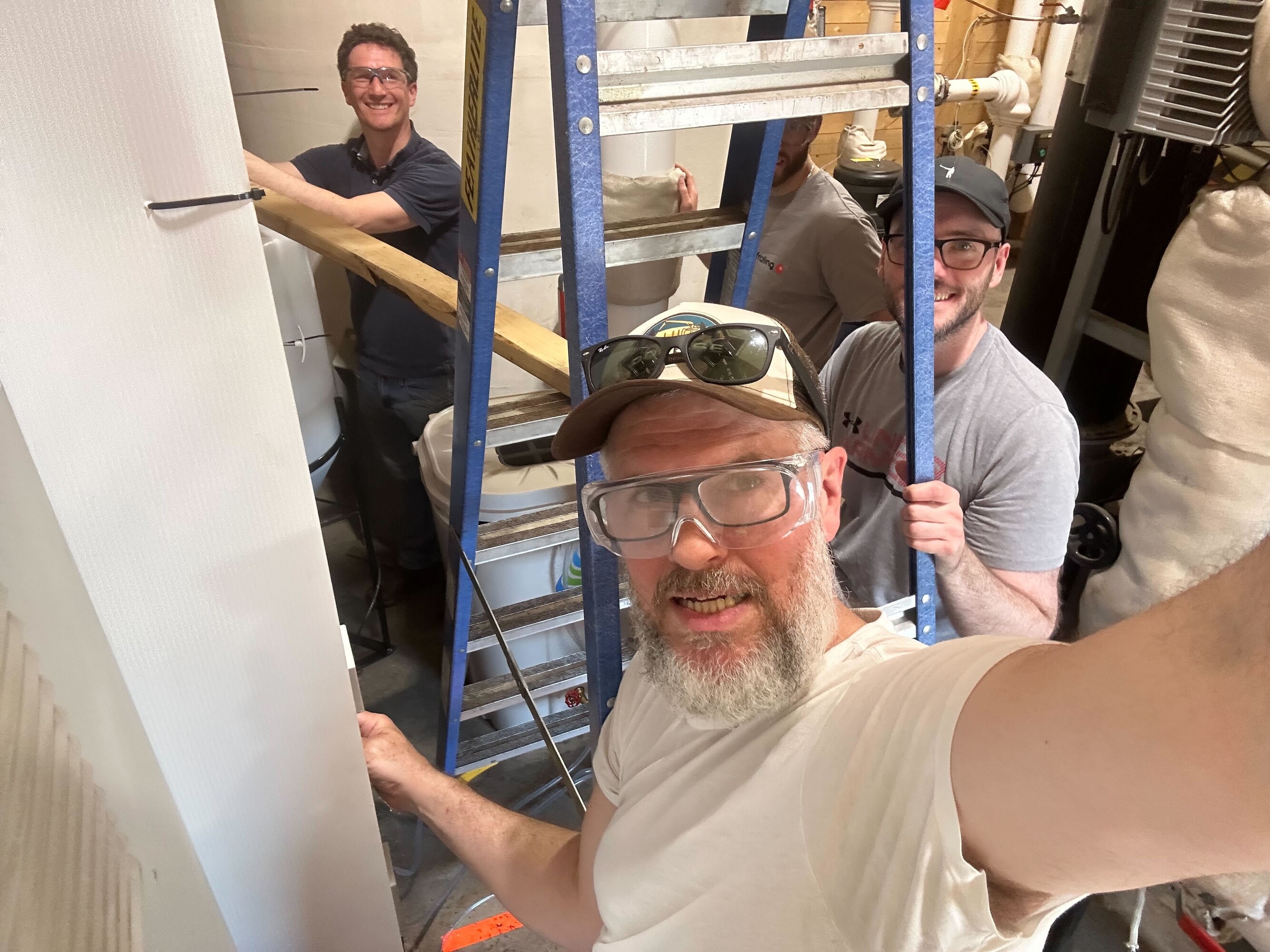 pHathom working on their field pilot at Acfor Energy&rsquo;s biomass heating plant at the Nova Scotia Community College (NSCC) Lunenburg campus. The pilot project was completed May 2025.