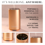 Rose Gold Waterless Pod Mini+ & Essential Oils Set (Worth €195)