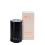 NEOM pod  mini in black on a white background