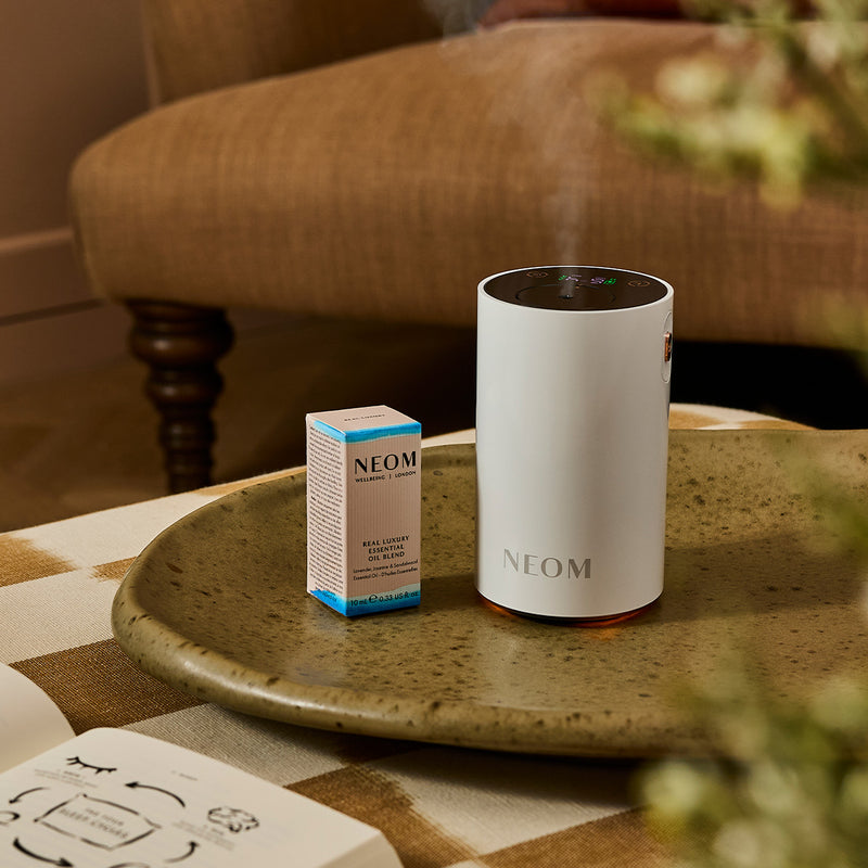 Wellbeing Pod Mini+ Waterless Essential Oil Diffuser in White