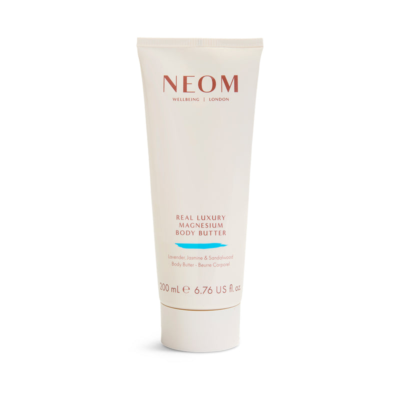 Neom Real Luxury Magnesium Body Butter on a white background
