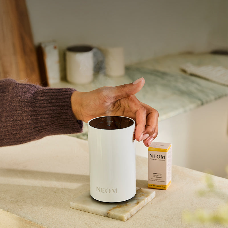 Wellbeing Pod Mini+ Waterless Essential Oil Diffuser in White